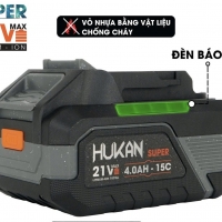 Pin 21V 4.0Ah Hukan G2-SUPER40 dòng xả cao 15C-80A