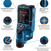 Máy dò đa năng 200mm Bosch D-tect 200 C Professional