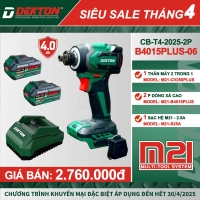 Combo Máy chuyên vít búa Pin 21V Dekton M21-CV250PLUS 