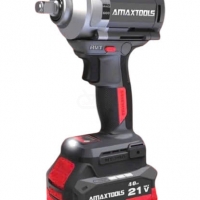 Máy siết bulong 650Nm Pin 21V Amaxtools ABL66012SM BLACK
