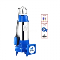 Máy bơm chìm nước thải 1.1kW Happy HCT1100 lưỡi cắt rác & phao
