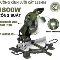 Máy cắt nhôm gỗ 255mm Dekton DK-CN255XPLUS kèm lưỡi 255mm