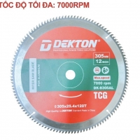 Lưỡi cắt nhôm 305mm Dekton DK-B305AL