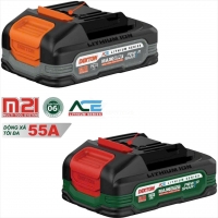 Pin Dekton 2.0Ah M21-B2500PROMAX ( 5cell dòng xả cao 55A )