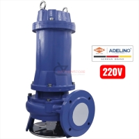 Bơm chìm cắt rác cánh Inox 2.2Kw Adelino 65AQD2.2QG