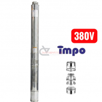 Bơm hỏa tiễn cột áp 166m IMPO 4SD10/28-5,5 ( 3 pha 380V 7.5Hp )