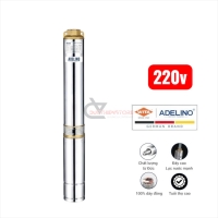 Bơm hỏa tiễn cột áp 35m Adelino 4SAm6/6-0.55P ( 1 pha 220V 3/4Hp )