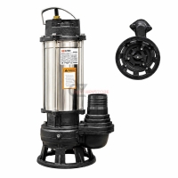 Bơm chìm inox 1.1kW HTC WQD7-15-1.1/QG ( có lưỡi cắt rác )