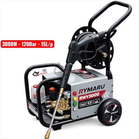 Máy xịt rửa công nghiệp 3.0Kw Rymaru RMY3000