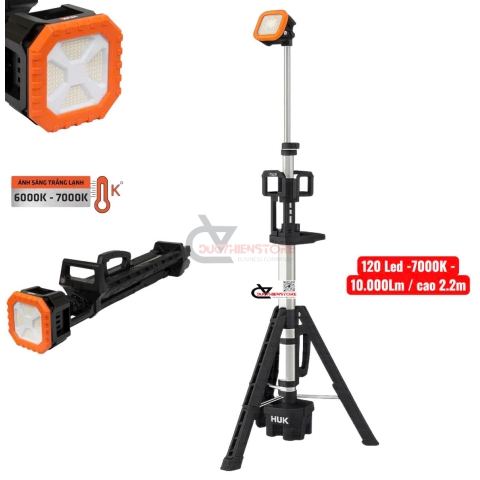 Đèn làm việc 10000Lm pin 21V Hukan G3-GZ049