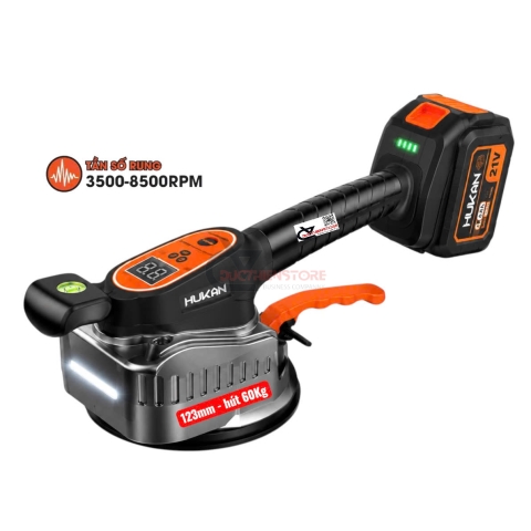Máy rung gạch pin 21V Hukan G2-CTV123LI ( chưa pin & sạc )