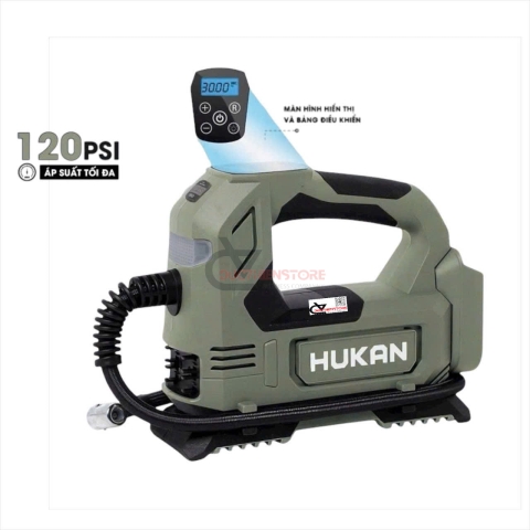 Máy bơm bánh xe Hukan G2-BHP2120 ( chưa pin & sạc )