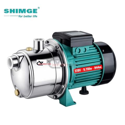 Bơm trục ngang tự mồi Shimge JET750G2 ( 220V 0.75Kw )