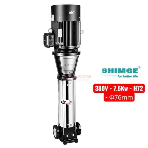 Bơm nước trục đứng Shimge ​​BLT 32-4 ( 380V - 7.5Kw )