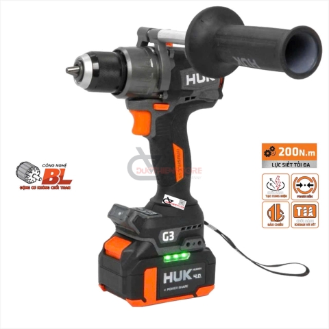 Máy khoan pin 21V Hulan G3-F200LUX ( chưa pin & sạc )