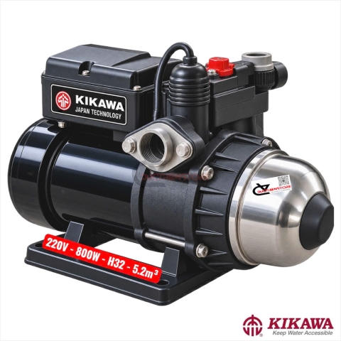 Bơm tăng áp điện tử Kikawa KQ-800N
