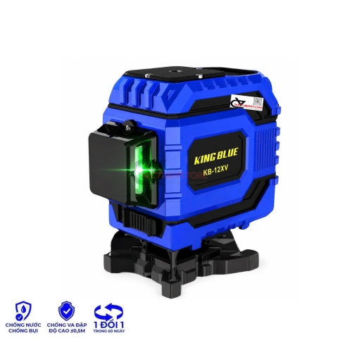 Máy cân bằng laser 12 tia xanh Kingblue KB-12XV