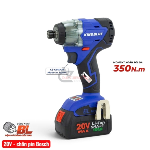 Bắn vít pin 20V Kingblue KB20VD1 ( chưa pin & sạc )