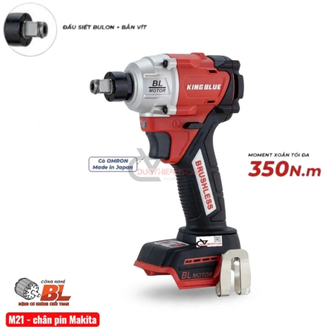 Bulong , bắn vít pin Kingblue KM18SV ( chưa pin & sạc )