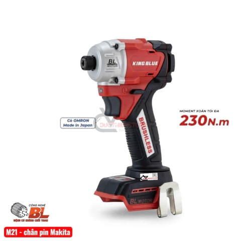 Máy siết vít pin 230Nm Kingblue KM18VF ( chưa pin & sạc )