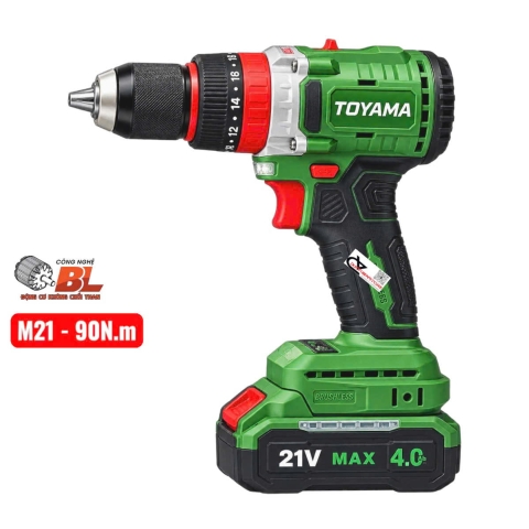 Máy khoan pin 21V Toyama Z-10 ( chưa pin & sạc )