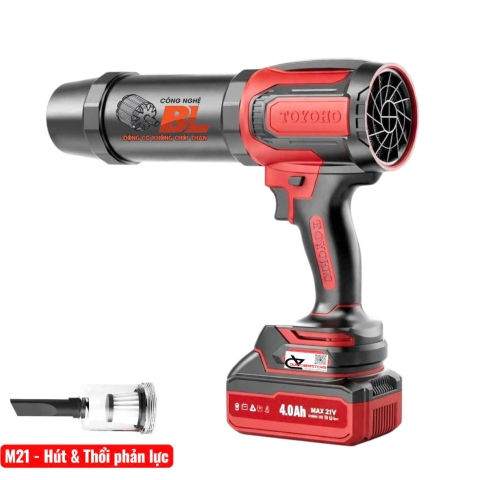 Máy hút và thổi phản lực pin Toyoko T65302G10 ( chưa pin & sạc )