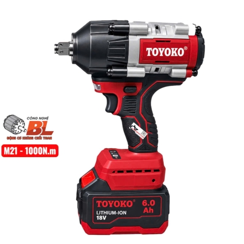 Máy siết bulong pin 1000Nm Toyoko T1000G ( chưa pin & sạc )