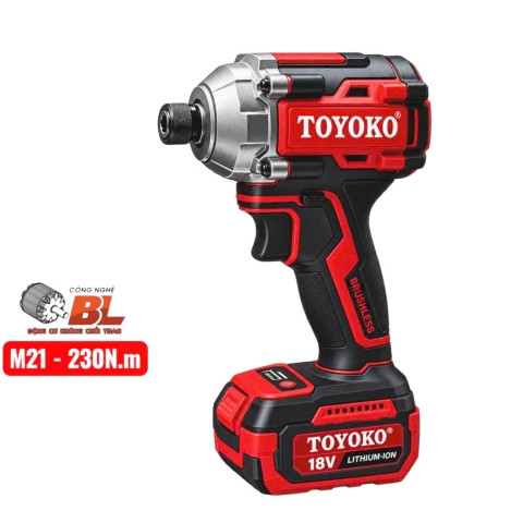Máy bắn vít pin 230Nm Toyoko T21230G ( chưa pin & sạc )