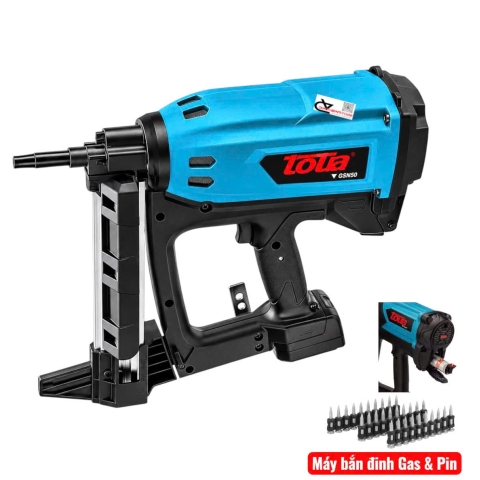 Máy bắn đinh bê tông Toua GSN40F dùng gas & pin