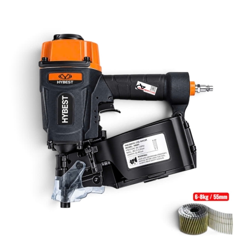 Máy bắn đinh cuộn 55mm Hybest HPCN55 dùng khí nén