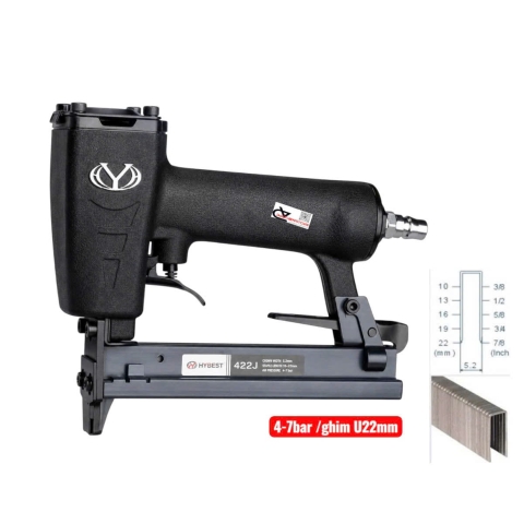 Súng bắn đinh U khí nén Hybest U-1022J