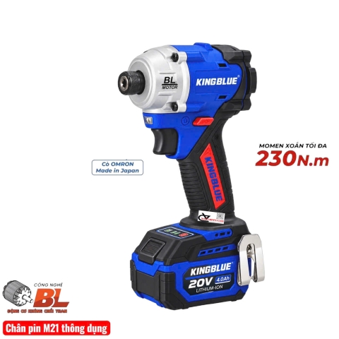 Máy bắn vít pin 21V Kingblue K18VFS ( chưa Pin & Sạc )