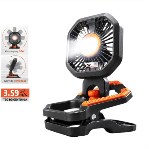 Quạt để bàn tích hợp đèn Hukan G3-WFL5611 