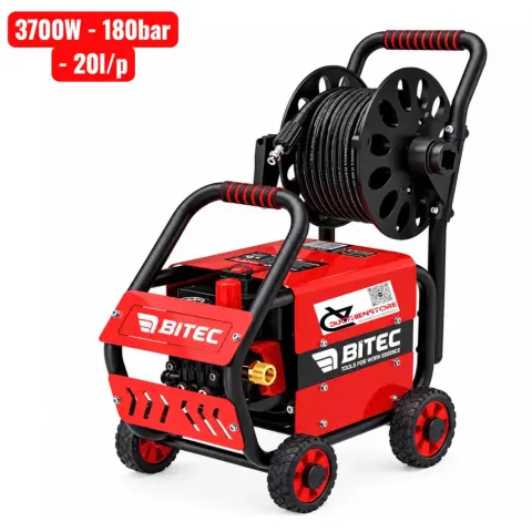 Máy rửa xe cao áp 3700W Bitec BT37 xe đẩy