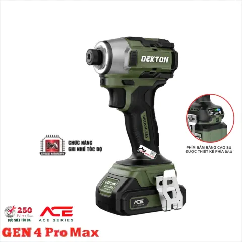 Máy bắt vít pin M21-CV250XPROMAX ( chưa pin & sạc )