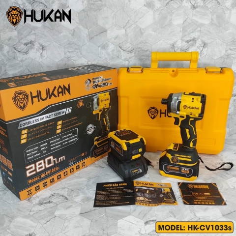 Máy Chuyên Vít dùng Pin HUKAN HK-CV1033S