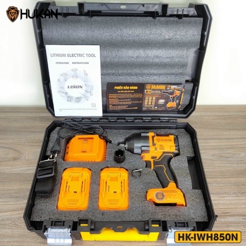 Máy siết Bulong PIN HUKAN HK-IWH850N