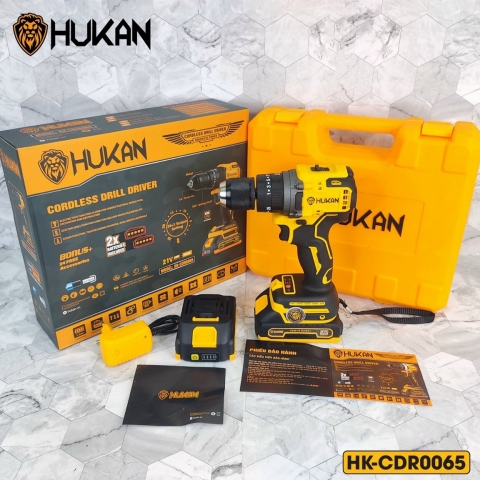 Máy khoan Pin 10mm HUKAN HK-CDR0065 65Nm