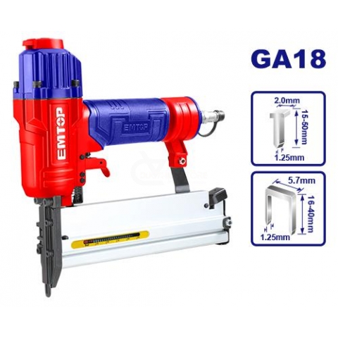Súng bắn đinh gỗ khí nén Emtop ECBN504001 ( 15-50mm )