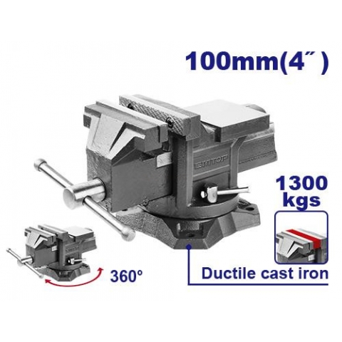Ê tô kẹp hàm 100mm Emtop EBVE0401 ( xoay 360° )