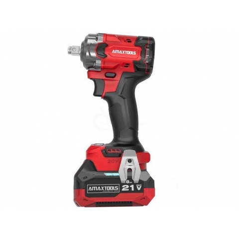 Máy siết bulong 400Nm Pin 21V Amaxtools ABL40012SM