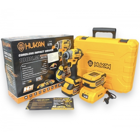 Combo máy bắt vÍt dùng pin Hukan HK-CVTD173PCK