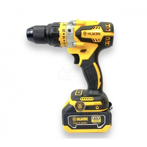Combo Máy Khoan Pin 13mm Hukan HK-533BL 75Nm