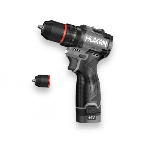 Combo Máy Khoan Pin 16V Hukan H16-G2CD1612