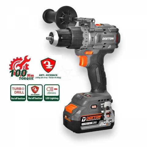 Máy khoan động lực Pin 21V Dekton M21-ID13100Plus 