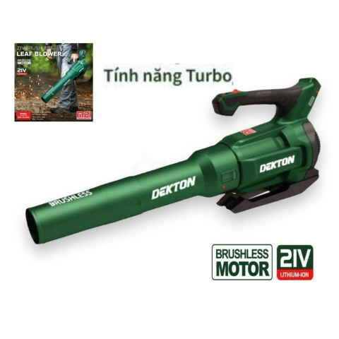 Máy thổi lá Pin 21V Dekton M21-TL01BL ( Turbo Brushless )