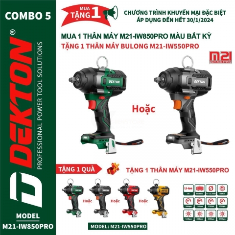 COMBO khuyến Mãi Bulong M21-IW850PRO ( Tặng Thân Giá Trị )