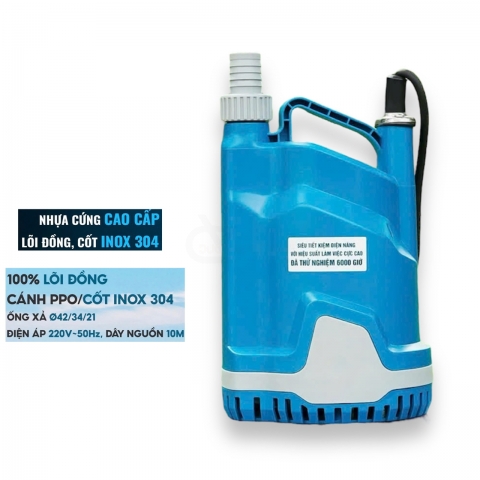 Máy bơm chìm nhựa 150W Navy S150 