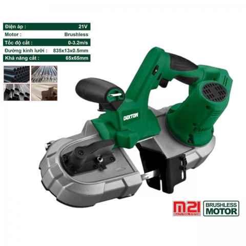 Máy cưa vòng Pin 21V Dekton M21-MCV835BL Brushless