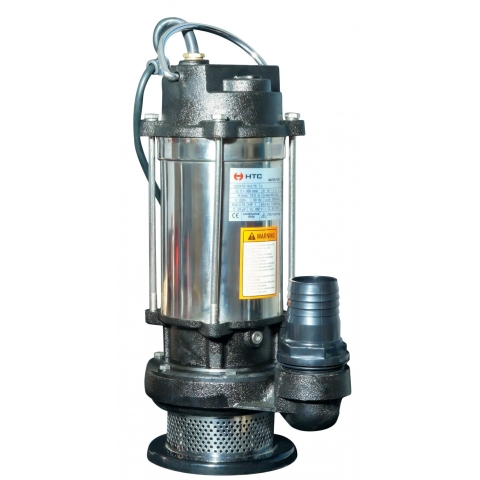 Máy bơm chìm nước thải INOX 0.75kW HTC QDX15-10-0.75
